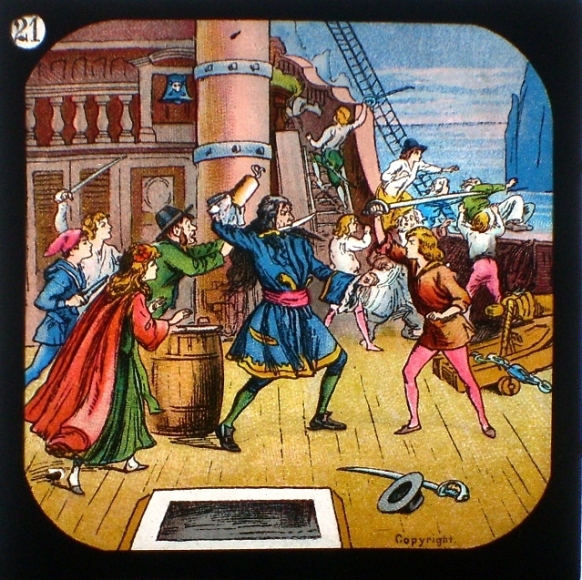 magic lantern slide